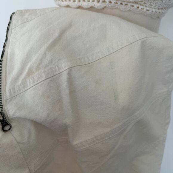 VINTAGE NANETTE LEPORE BUTTONED MIDI SKIRT - Picture 8 of 8